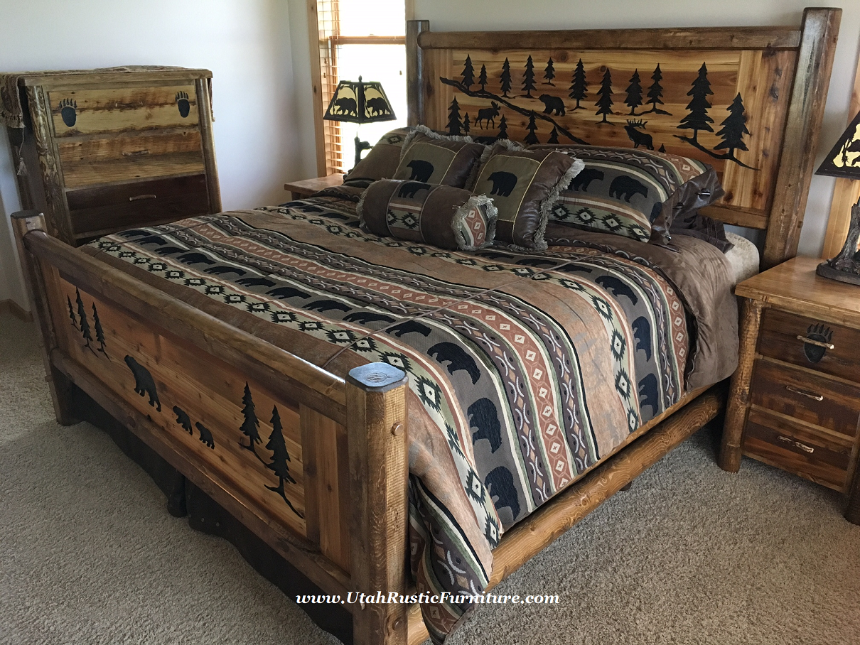 Bradley S Furniture Etc Utah Rustic Bedroom Furniture