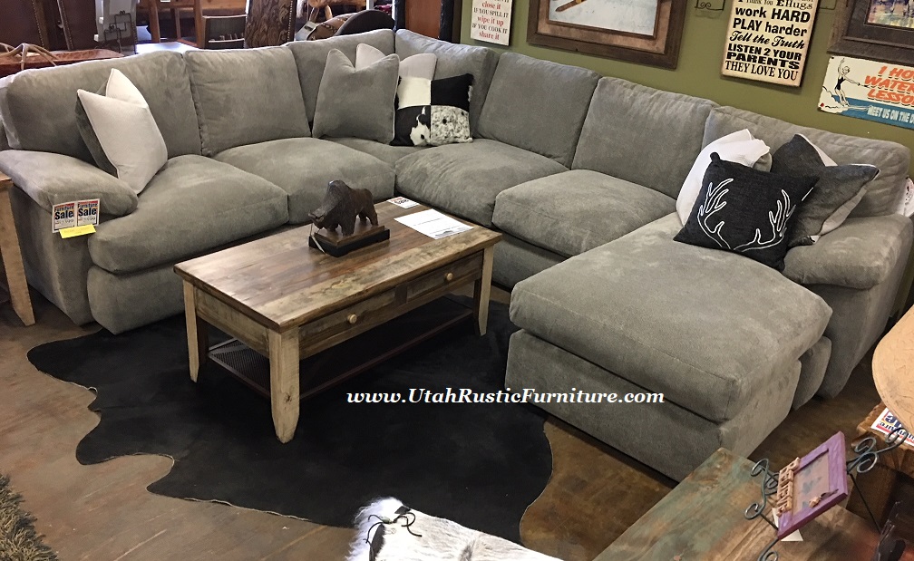 Bradley S Furniture Etc Stanton Fabric And Leather Sofas