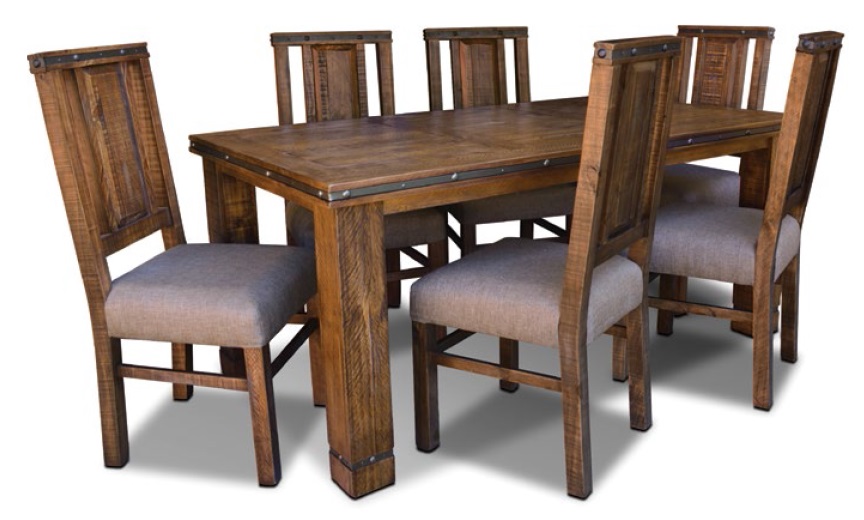 Bradley S Furniture Etc Utah Rustic And Mattresses Horizon Real Wood Furniture Dining Sets
