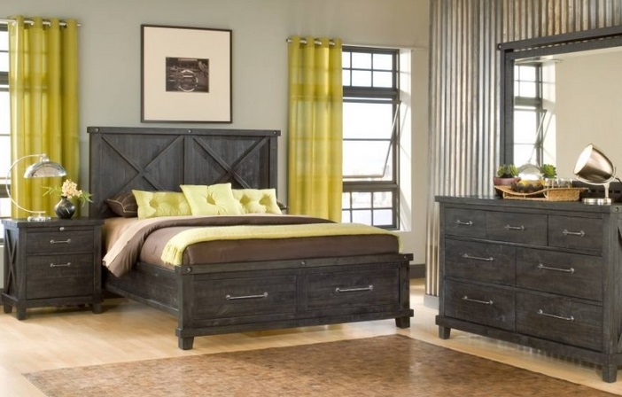Modus And Emerald Home Solid Wood Bedroom