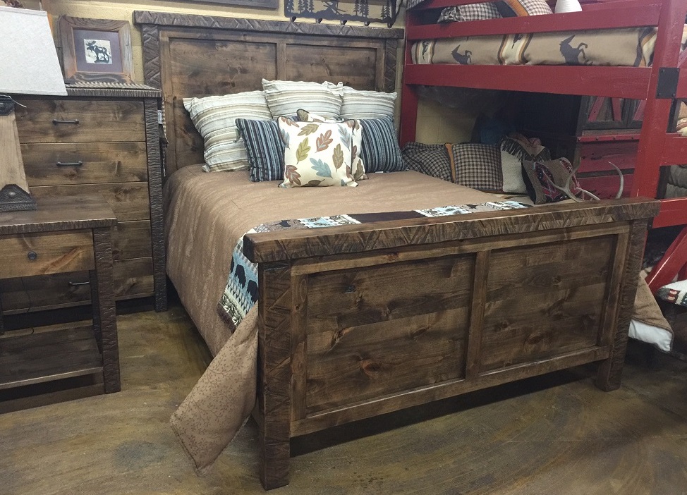 More Home Log Barnwood Bedroom Rustic Tv Stands Rustic Bunkbeds Rustic Dining Sets Rustic Accents Rustic Youth Bedroom Rustic Living Room Wood Metal Fabric Beds Bedroom Furniture On Display Horizon Home Barnwood Bedroom Sets