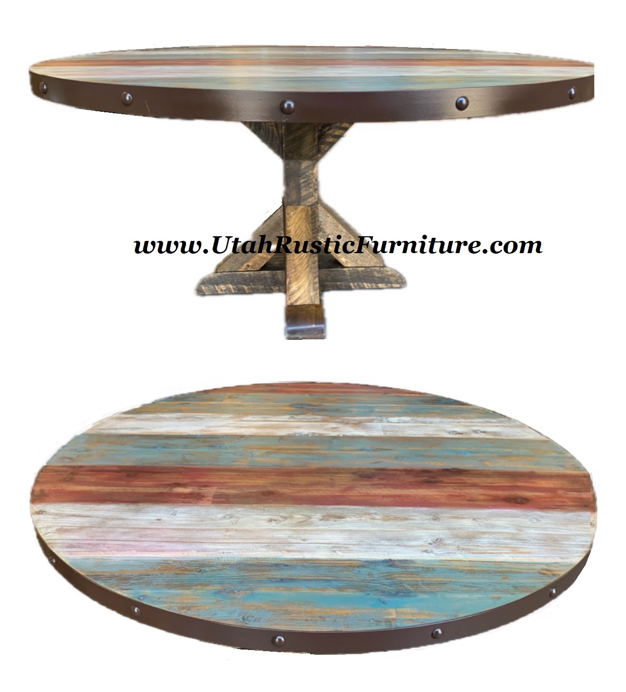 Bradley's Furniture Etc. - Utah Rustic Dining Table Sets