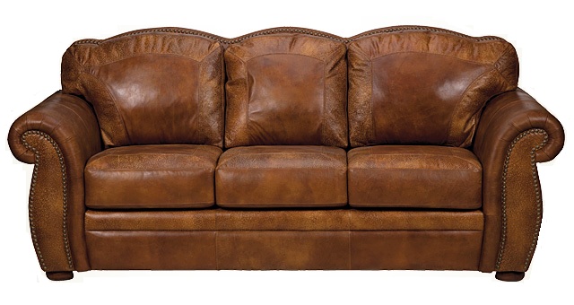 Bradley S Furniture Etc Artistic Leather Premium Rustic Sofas